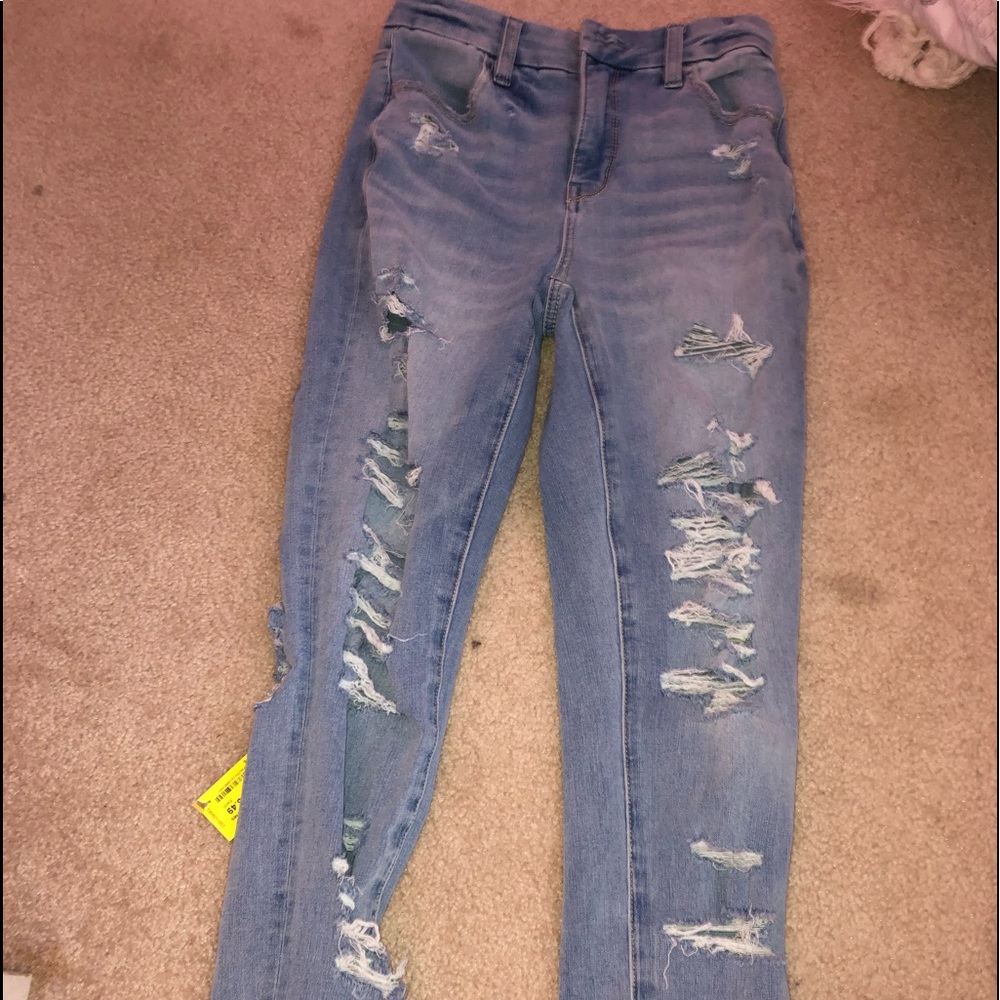 american eagle regular length jeans.